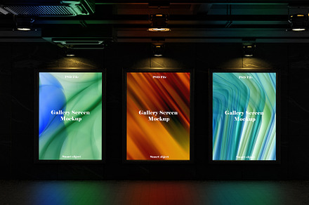 Gallery Screen Mockup