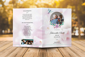 Funeral Program Template V04