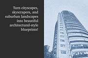 Blueprint Effect Photoshop Action, an Action Add-On by M. by mprintly (Thumbnail 4 of 6)