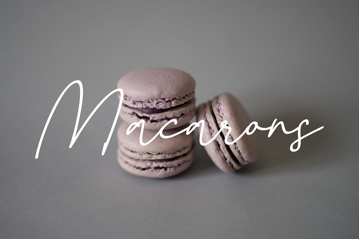 Gustatory Delight - a Signature Font, a Script Font by Ali Hamidi (Photo 7 of 9)