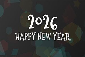 Happy New Year 2026, a Background Photo by Vectorium Studio