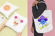 Shroomy Zodiac - vector stickers, an Illustration by marmarina (Thumbnail 5 of 11)