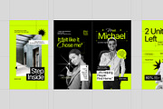 Real Estate Instagram Template Pack, a Social Media Template by fakhroo (Thumbnail 2 of 4)