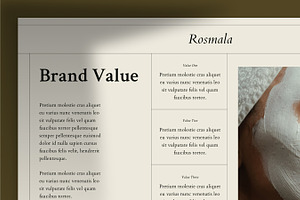 Rosmala Beauty Brand Guidelines