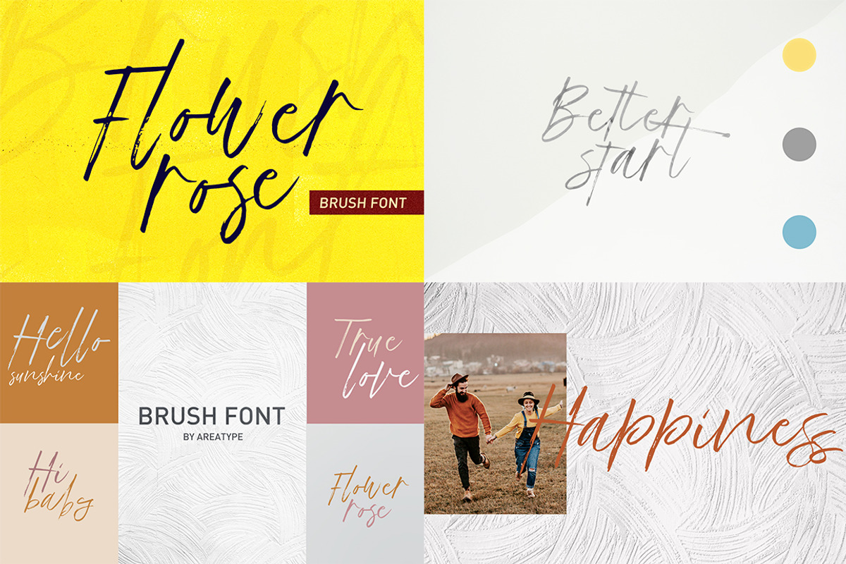 Handwritten Fonts Collection, a Script Font by Areatype (Photo 60 of 62)