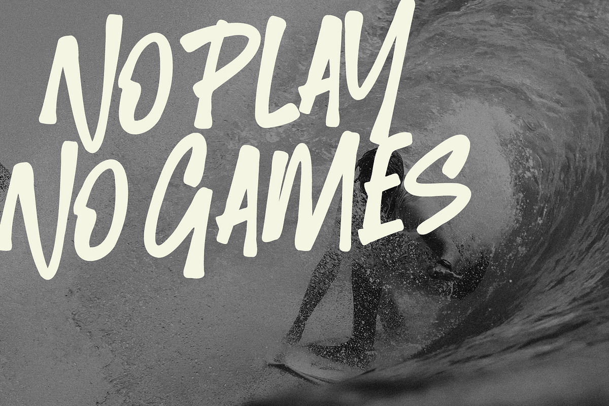 Thiger Feron Bold Expressive Brush, a Handwritten Font by Maulana Creative (Photo 3 of 7)