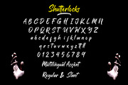 Shutterlocks - Casual Handbrush, a Script Font by Almarkhatype (Thumbnail 7 of 9)