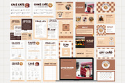 50+ Bakery Business Canva Templates, a Stationery Template by Anna Design Studio (Thumbnail 1 of 14)