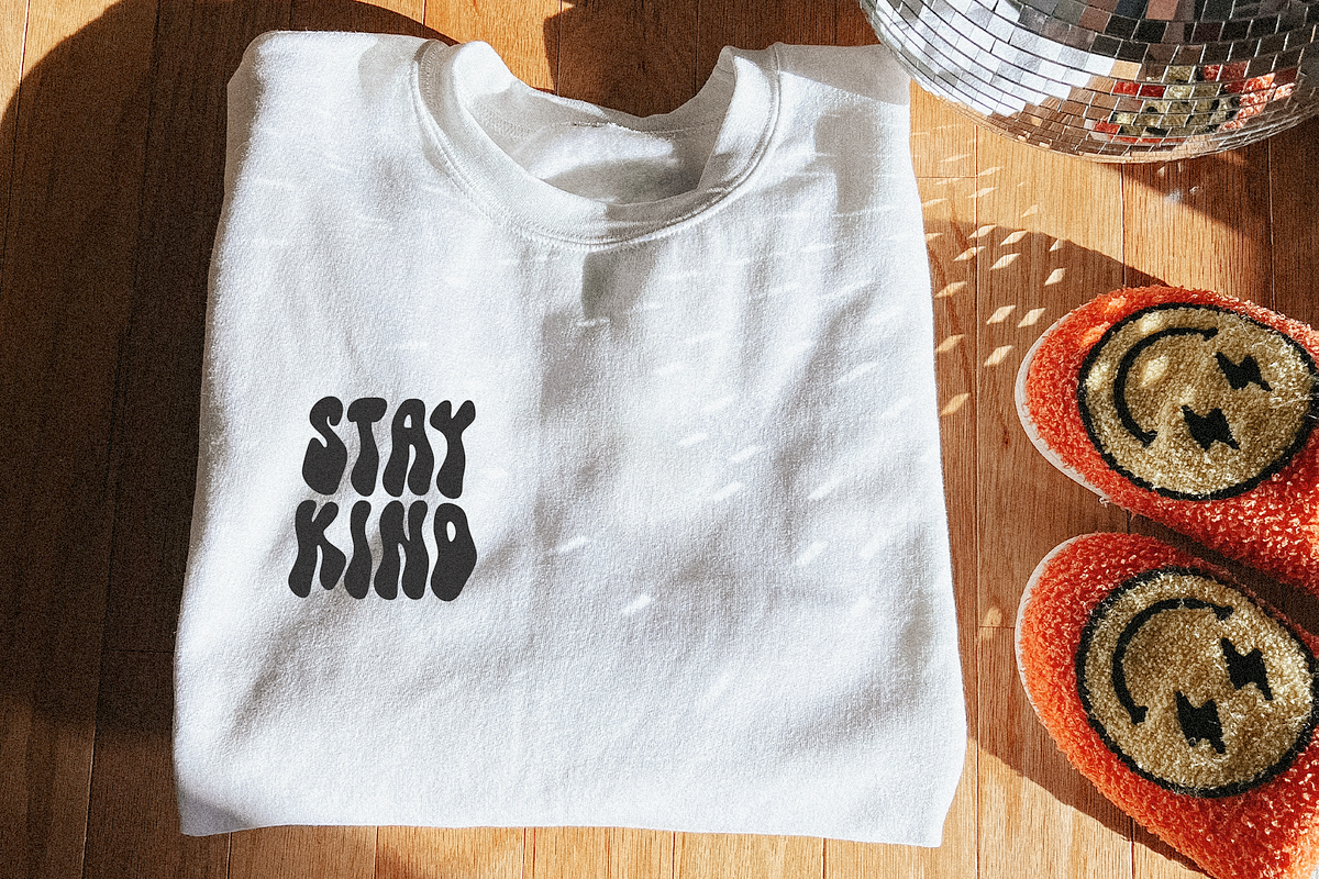 Crazy | Wavy Retro Font, a Sans Serif Font by KA Designs (Photo 6 of 9)