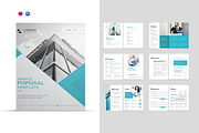 Simple Proposal Template I Canva, a Brochure Template by PixWork (Thumbnail 2 of 10)