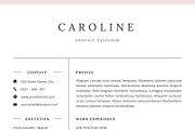 Professional Resume/CV Template, a Resume Template by GResume (Thumbnail 7 of 9)