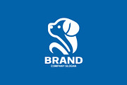 Cartoon style dog logo, a Branding & Logo Template by Vectorium Studio (Thumbnail 2 of 2)