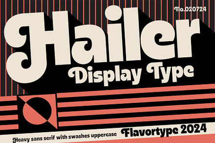Hailer, a Sans Serif Font by Flavortype