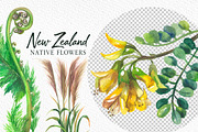 New Zealand native flowers, a Decorative Illustration by FITALARTSNEDIGI (Thumbnail 4 of 6)