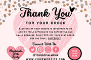 Thank You Card For Small Business #2, a Flyer Template by Oskar Wantopi (Thumbnail 2 of 3)