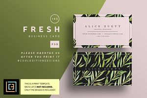 Fresh - Business Card 105