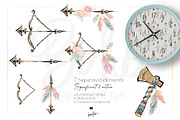 Ethnic Native Boho Children Clipart, a Person Illustration by KaramfilaS (Thumbnail 3 of 6)