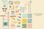 Cat breeds vector clipart, an Object Graphic by Trinibis (Thumbnail 5 of 11)