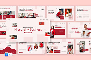 Hierarchy Business Keynote, a Presentation Template by Loin Studio