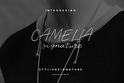 Camelia Stylish Signature, a Script Font by Beka Studio (Thumbnail 1 of 6)