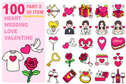 LoveWeddingHeartValentine C-Line 100, a Person Illustration by MRPOR (Thumbnail 2 of 4)