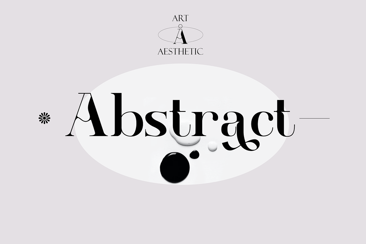 Modern Elegant Font, a Symbol Font by Graphue (Photo 7 of 12)