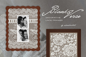 Blank Verse - Decorative Lace Frames, an Object Graphic by alonahaidash