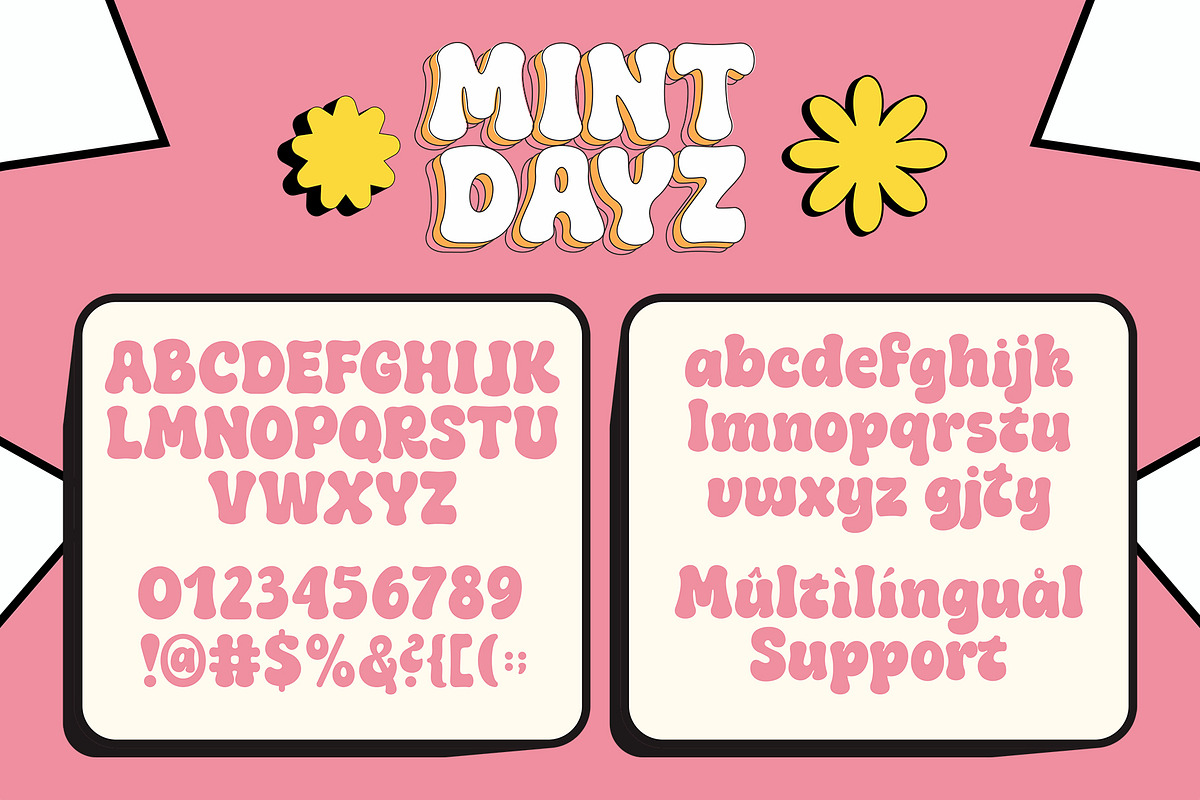 50% Mint Dayz Retro Rounded Display, a Sans Serif Font by Four Lines Std. (Photo 9 of 11)