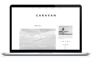Responsive WP Theme - Caravan