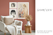 Boho Style 44 Frames & Wall Mockup, a Product Mockup by mock-ups (Thumbnail 11 of 11)
