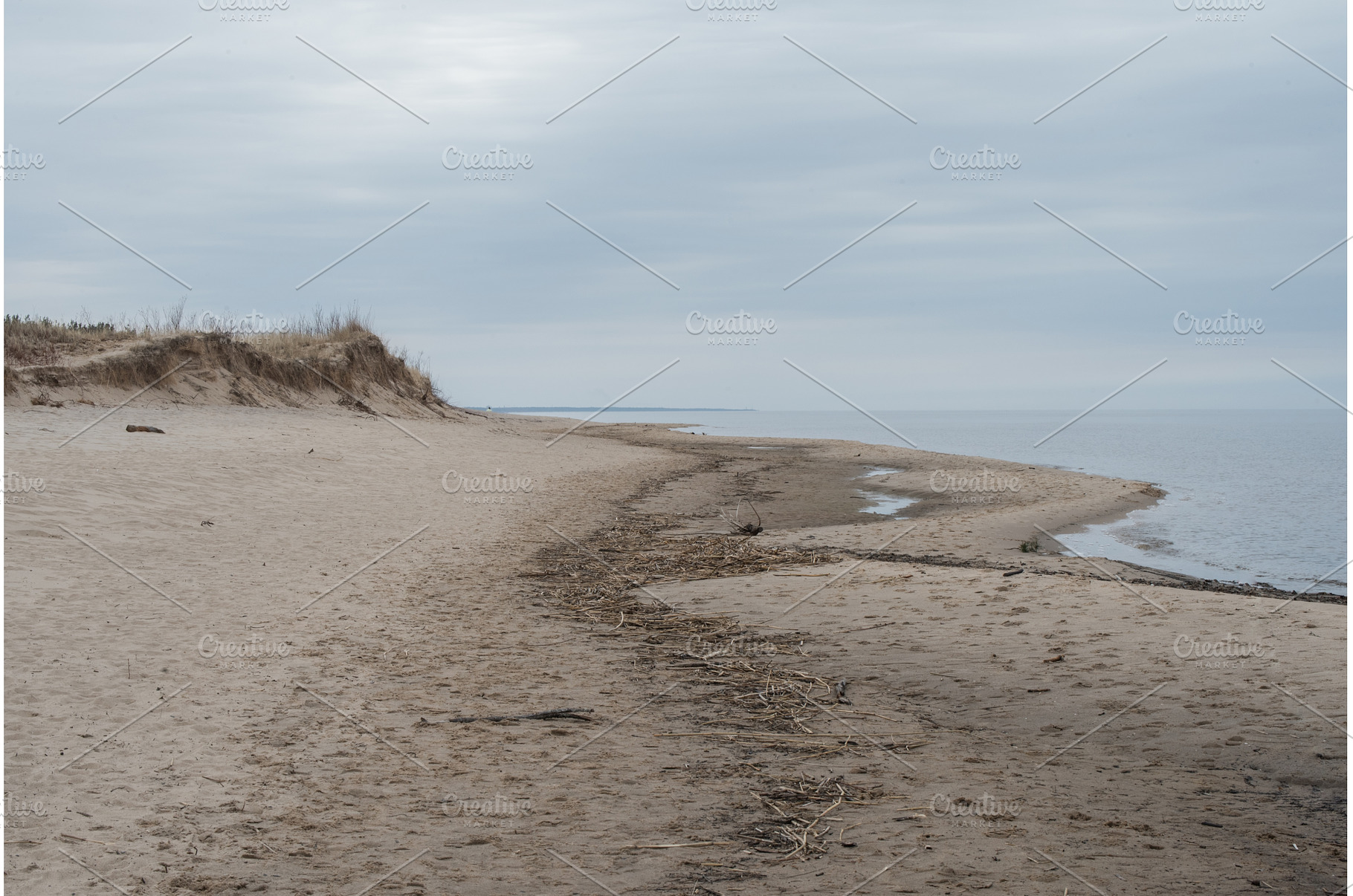 Beach at the Baltic Sea, Carnikava, a Nature Photo by COLORFUL