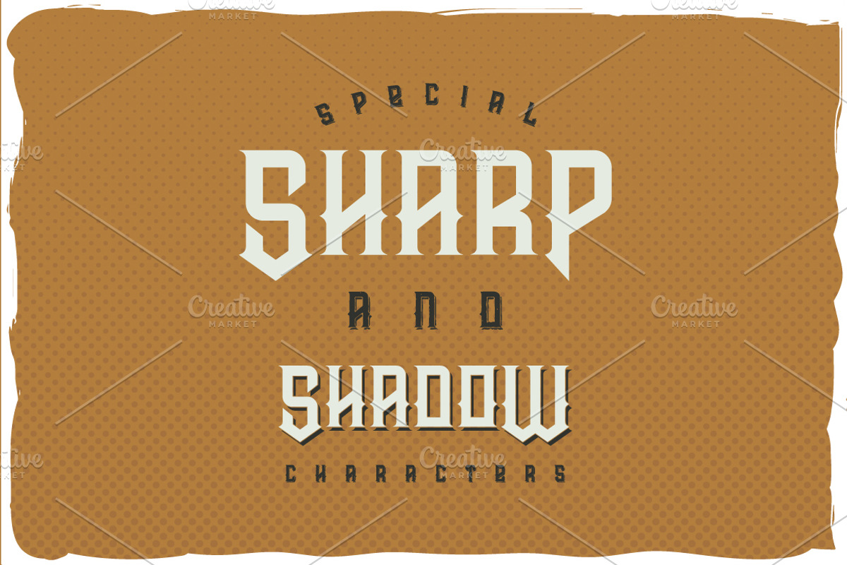 Prohibited typeface preview 3