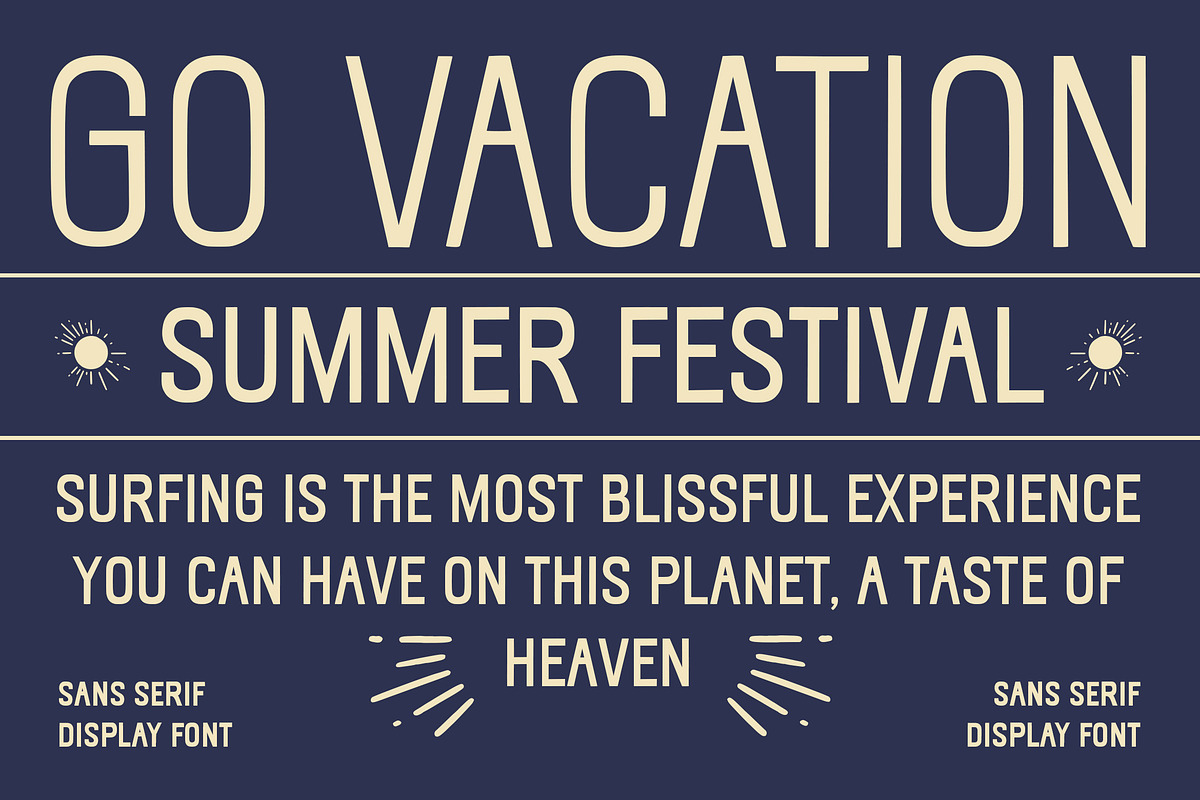Lettrano - Display Font, a Sans Serif Font by Arendxstudio (Photo 2 of 9)