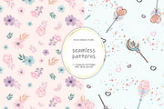 Fairies & Butterflies Digital Papers, a Pattern Graphic by Masha  Studio (Thumbnail 7 of 10)