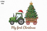 My First Christmas Png Design, an Illustration by Canvas Craft (Thumbnail 1 of 6)