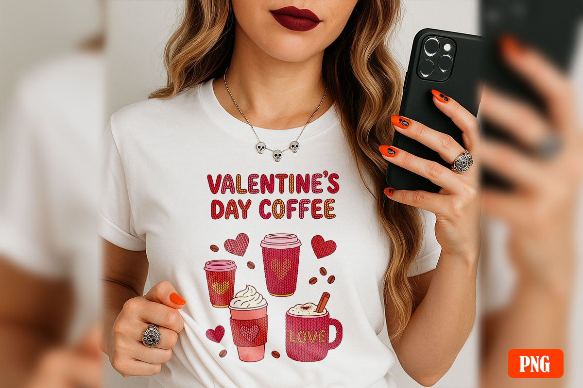 Valentine Crochet Coffee Sublimation, an Illustration by GlitterCraft (Photo 41 of 41)