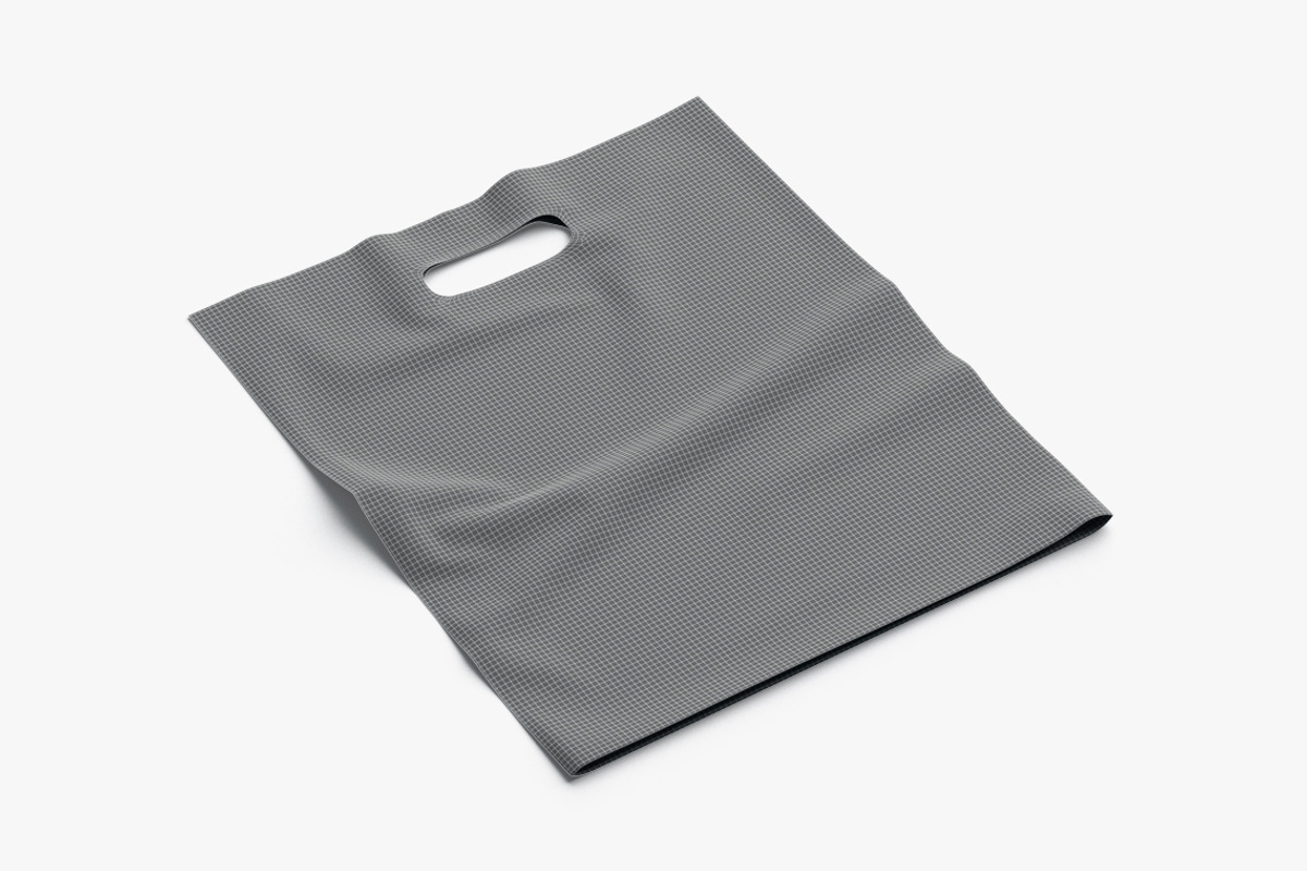 Die-Cut Plastic Bag 3D Model, a 3D by rebrandy (Photo 8 of 9)
