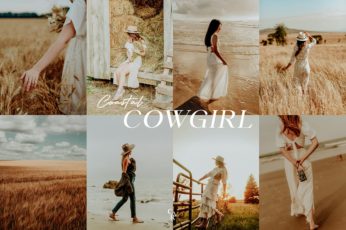 15 Coastal Cowgirl Lightroom Presets, a Preset Add-On by CVR Presets (Photo 3 of 7)