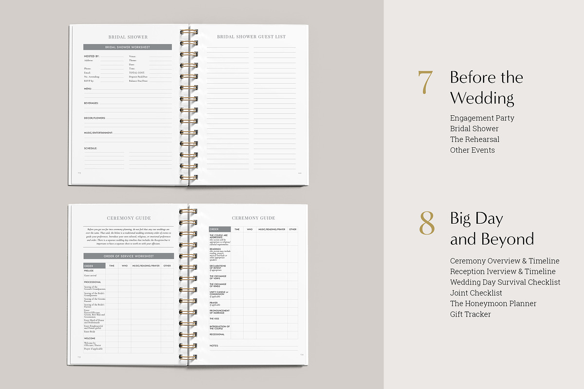 The Original Wedding Planner, a Stationery Template by Studio Nellcote (Photo 7 of 8)