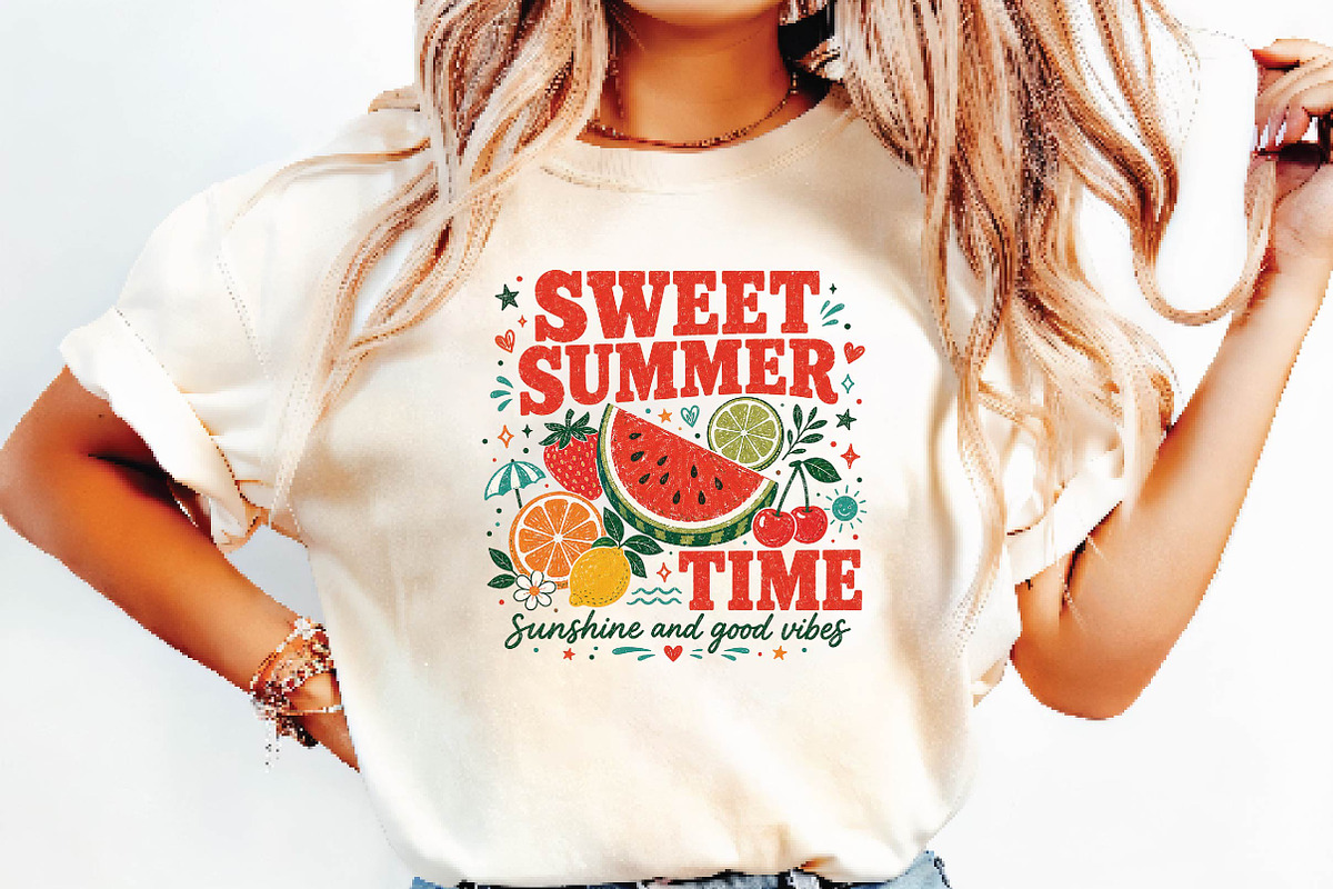 Sweet Summer Time Sublimation PNG, a Seasonal Illustration by DreamPrint404 (Photo 6 of 6)