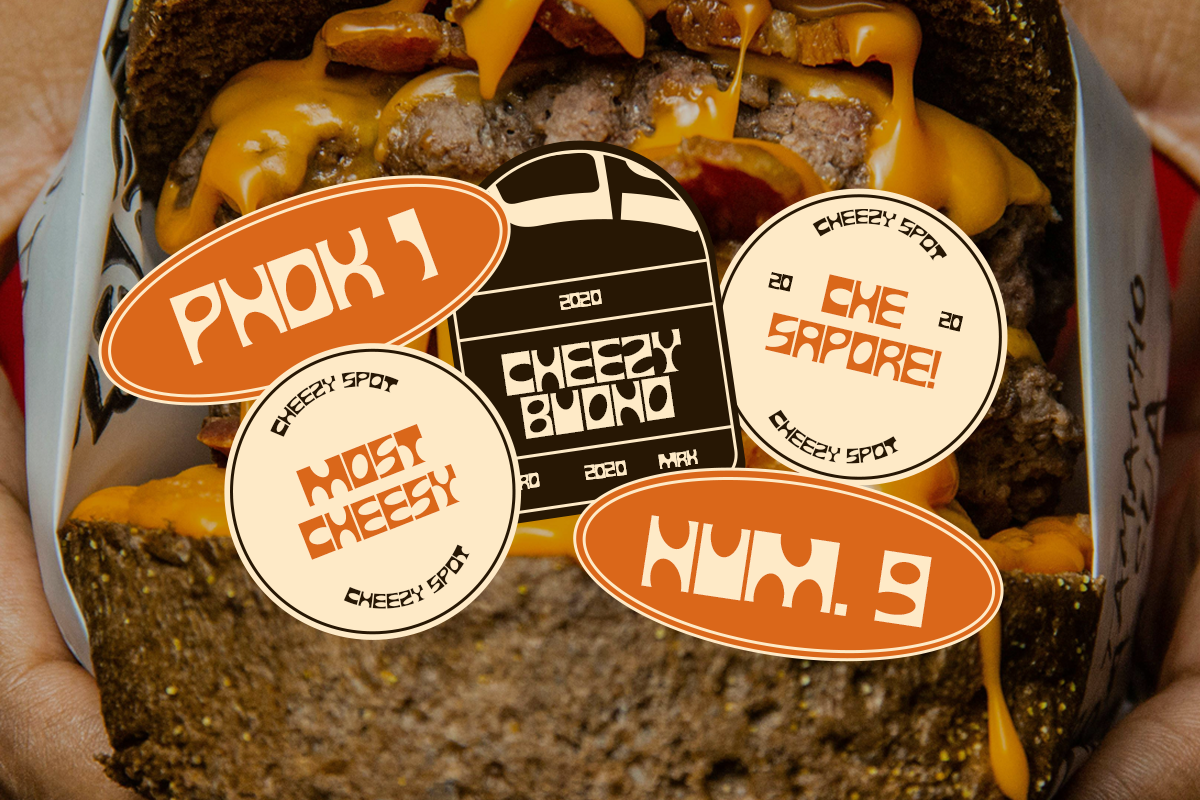 Meta Glone - Food Display Font, a Sans Serif Font by Pandeka Studio (Photo 2 of 9)