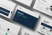 Annual Report Template Landscape, a Brochure Template by DesignCrest (Thumbnail 11 of 13)