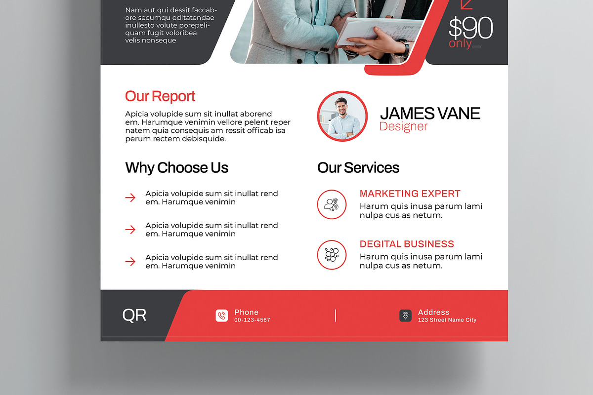 Creative Business Agency Flyer, a Flyer Template by MightyDesign (Photo 3 of 6)