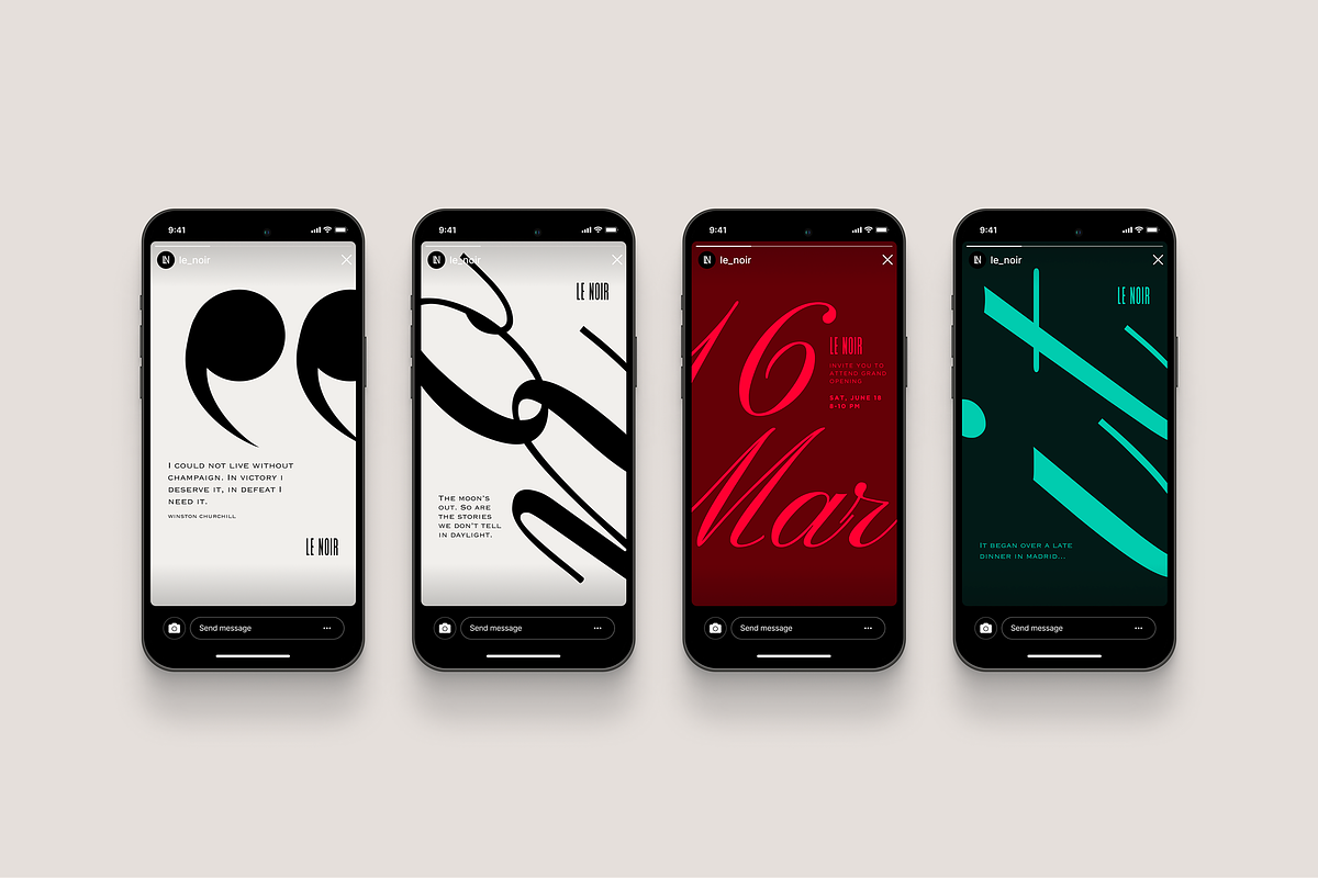 Chic Instagram Posts & Stories Canva, a Social Media Template by LePosey Studio (Photo 5 of 7)