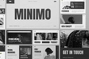 Minimo Minimal Keynote Template, a Presentation Template by Portocraft (Thumbnail 1 of 9)