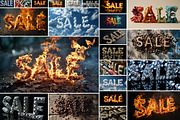 87 Sale images, a Business Photo by Handmadefont (Thumbnail 4 of 20)