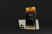 iPhone 14 Pro Max MockUp, a Product Mockup by PSD Market (Thumbnail 2 of 20)