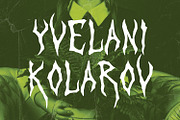 Frakhaz Sharp Metal Horror Display, a Blackletter Font by Maulana Creative (Thumbnail 3 of 7)