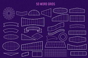 Procreate Lettering grid Builder Set, a Brush Add-On by Julia Right Studio (Thumbnail 3 of 6)