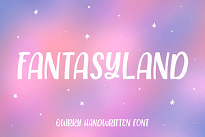 Fantasyland - quirky font